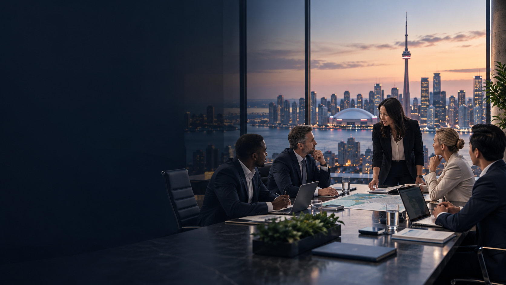 International executives planning North American expansion